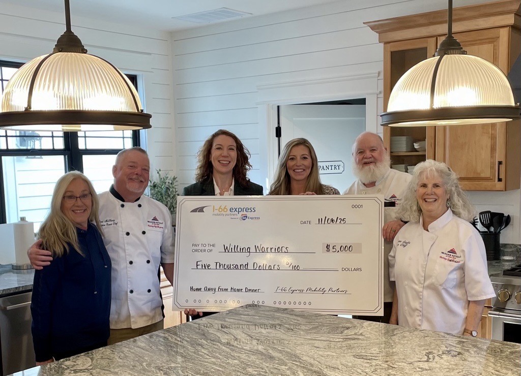 I-66 EMP Grants $5,000 To Sponsor Willing Warriors’ Thanksgiving Dinner