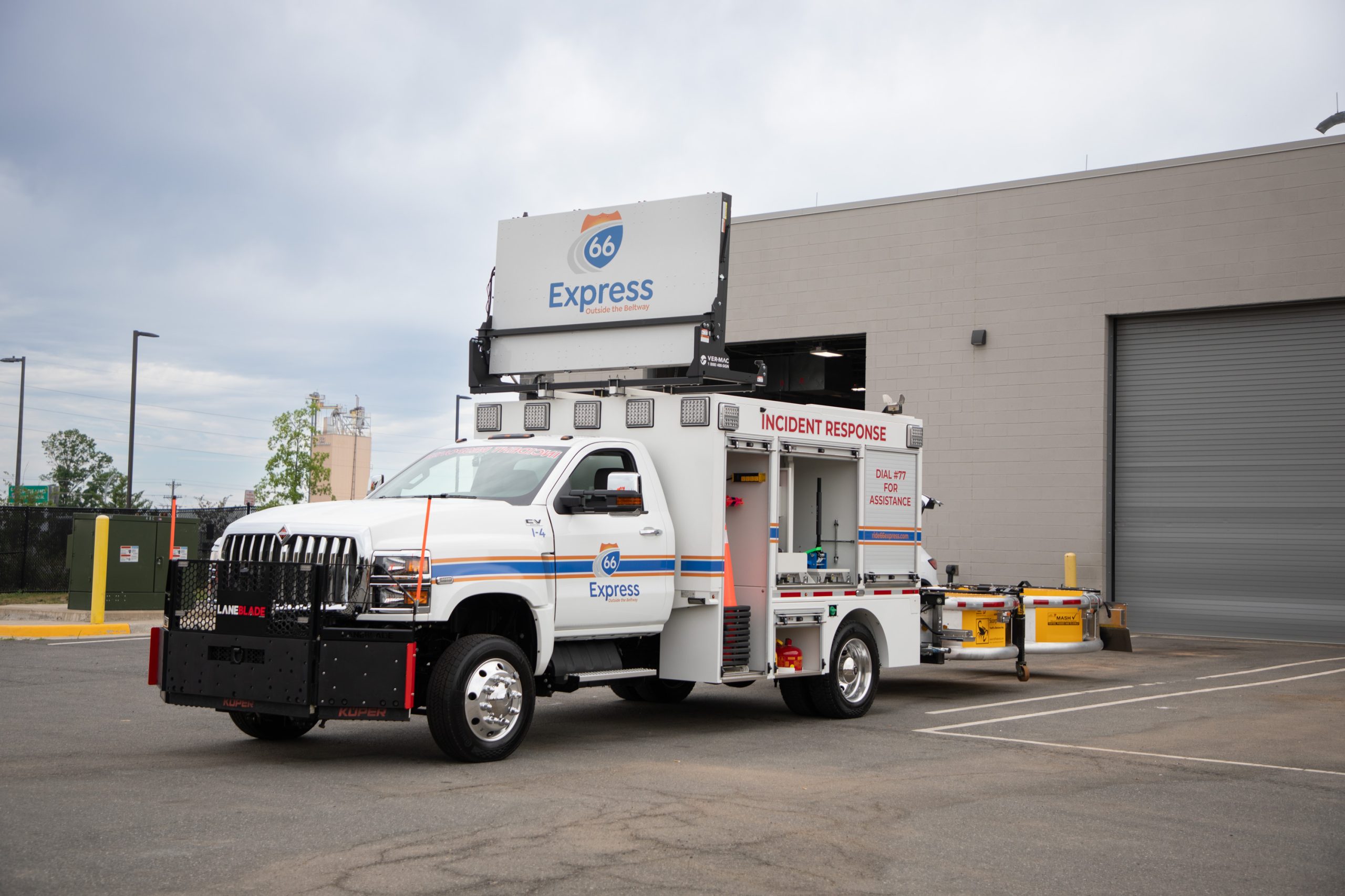 Designed To Further Enhance Roadside Safety, I-66 EMP Introduces Next-Generation Incident Response Vehicle for the 66 Express